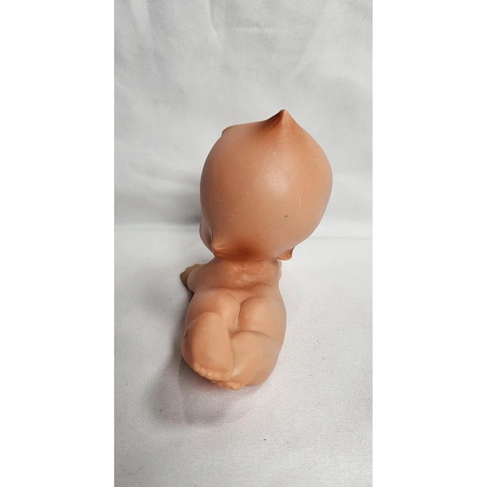 Vintage Kewpie‎ Rubber Baby Doll Blue Eyes Cute Collectible Figure